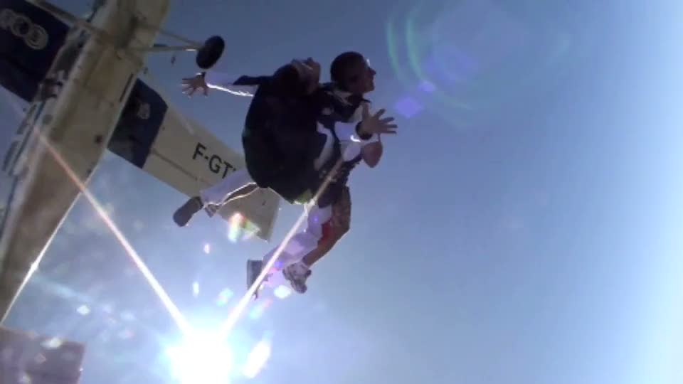 Mon tandem parachutiste par Olivier