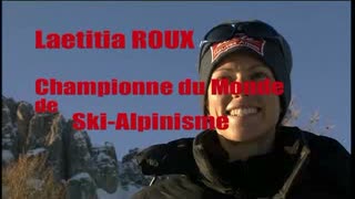 Laëtitia Roux, compétition de ski-alpinisme, Réallon Aiguilles de Chabrières