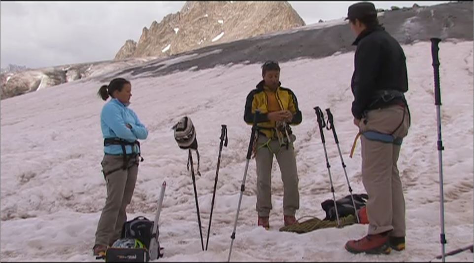Marche sur le glacier  : le Glacier Blanc au coeur du Pays des Ecrins avec un guide de haute montagne