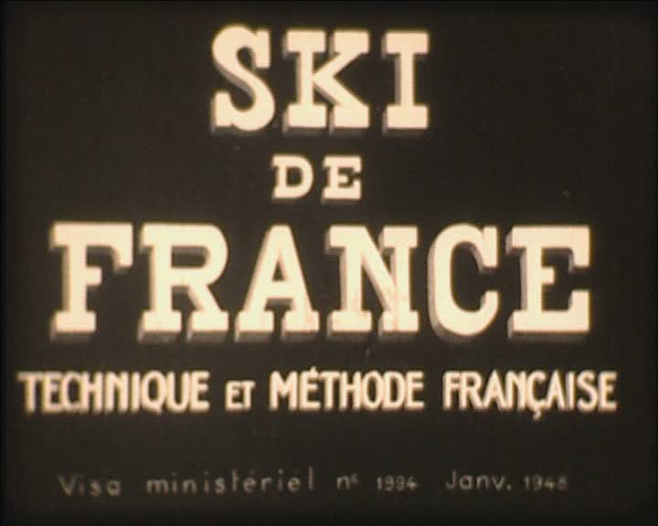 Ski de France : technique et méthode française