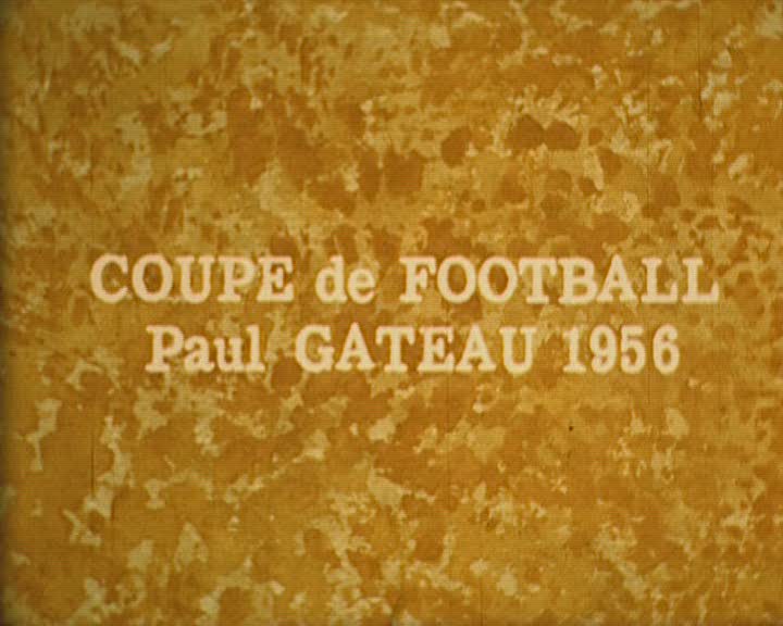 Coupe de football Paul Gateau 1956