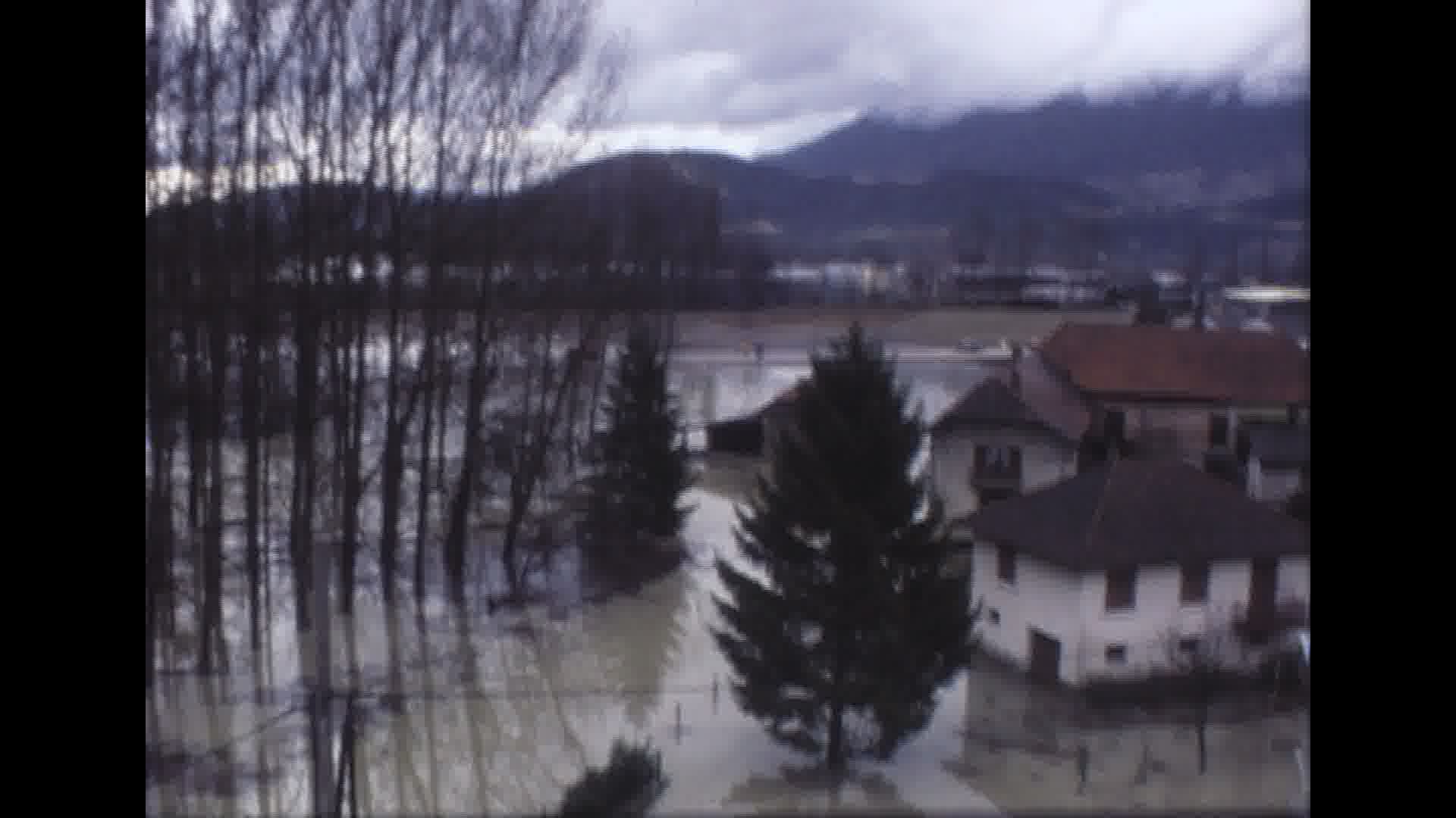 Inondation du Rhône à Yenne (L')