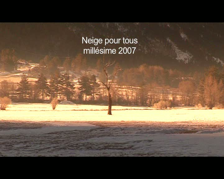 Neige pour tous millésime 2007 - Neve per tutti
