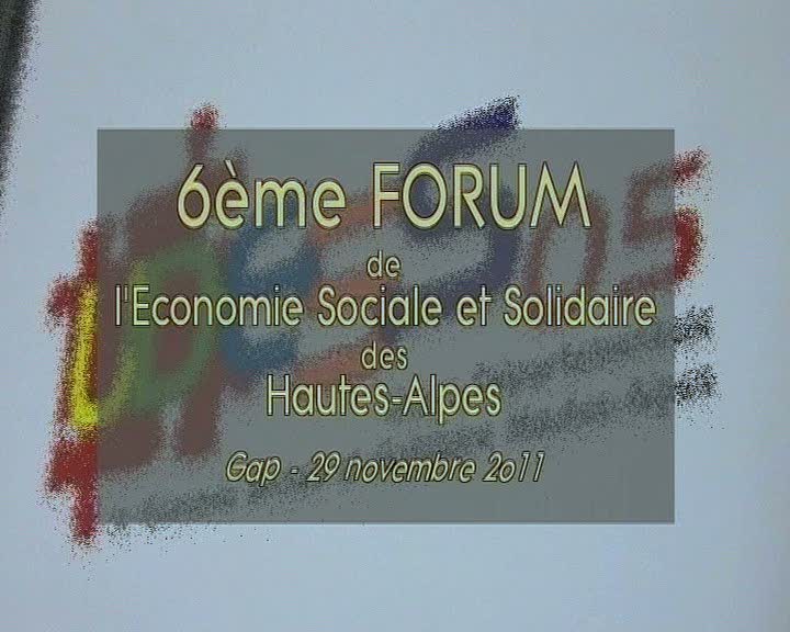 6e forum de l'économie sociale et solidaire des Hautes-Alpes