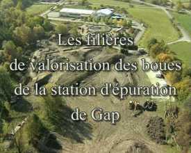 Filières de valorisation des boues de la station d'épuration de Gap (Les)