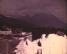 Vacances d'hiver à Chamrousse, 1968