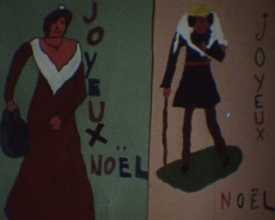 A La Motte, Noël 1972 et Communion de Cécile, 1975