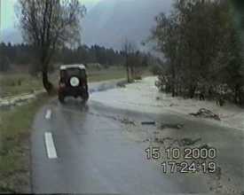 Crue de divers cours d'eau du Briançonnais, 15 octobre 2000