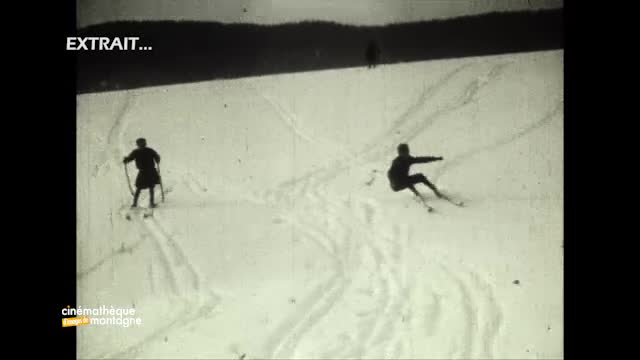 Jeux de luge et compétitions sportives, Vercors, années 1930