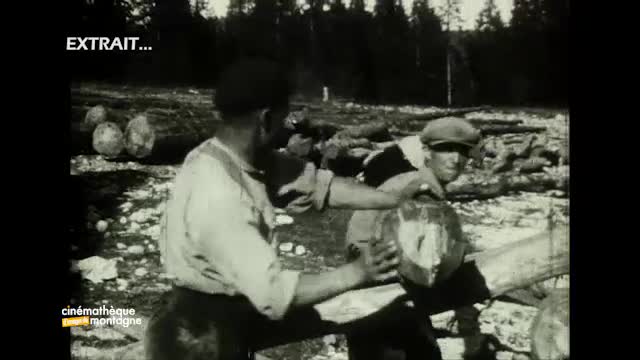 Scènes de vie quotidienne dans le Vercors, années 1930