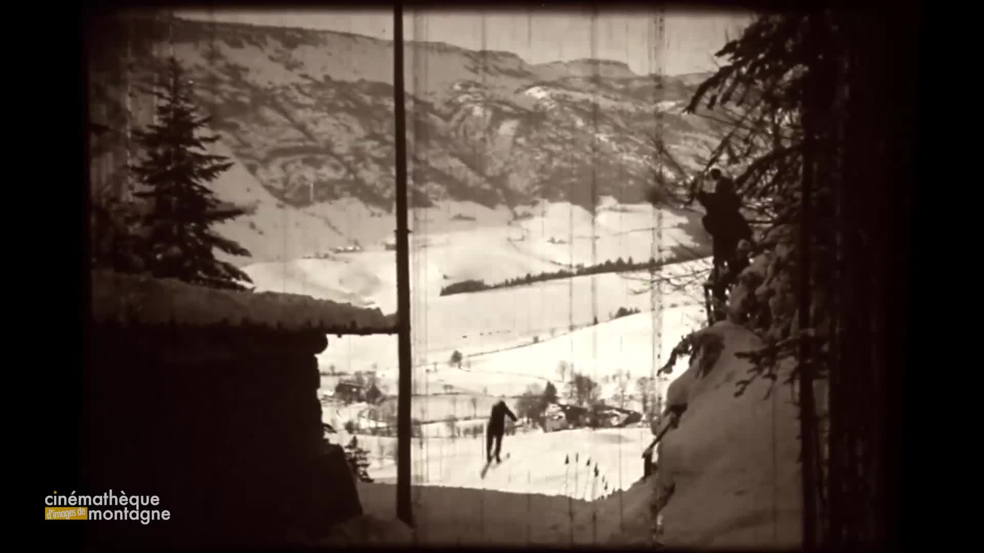 Saut à ski au grand tremplin de Lans-en-Vercors