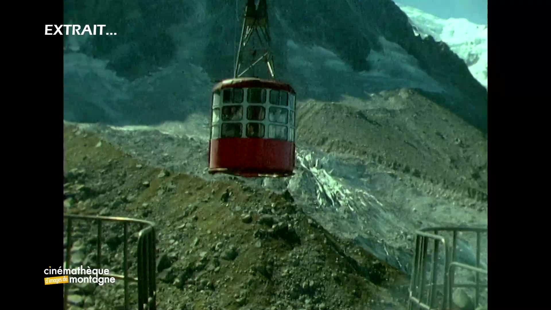Travaux de rénovation du téléphérique de l'Aiguille du Midi