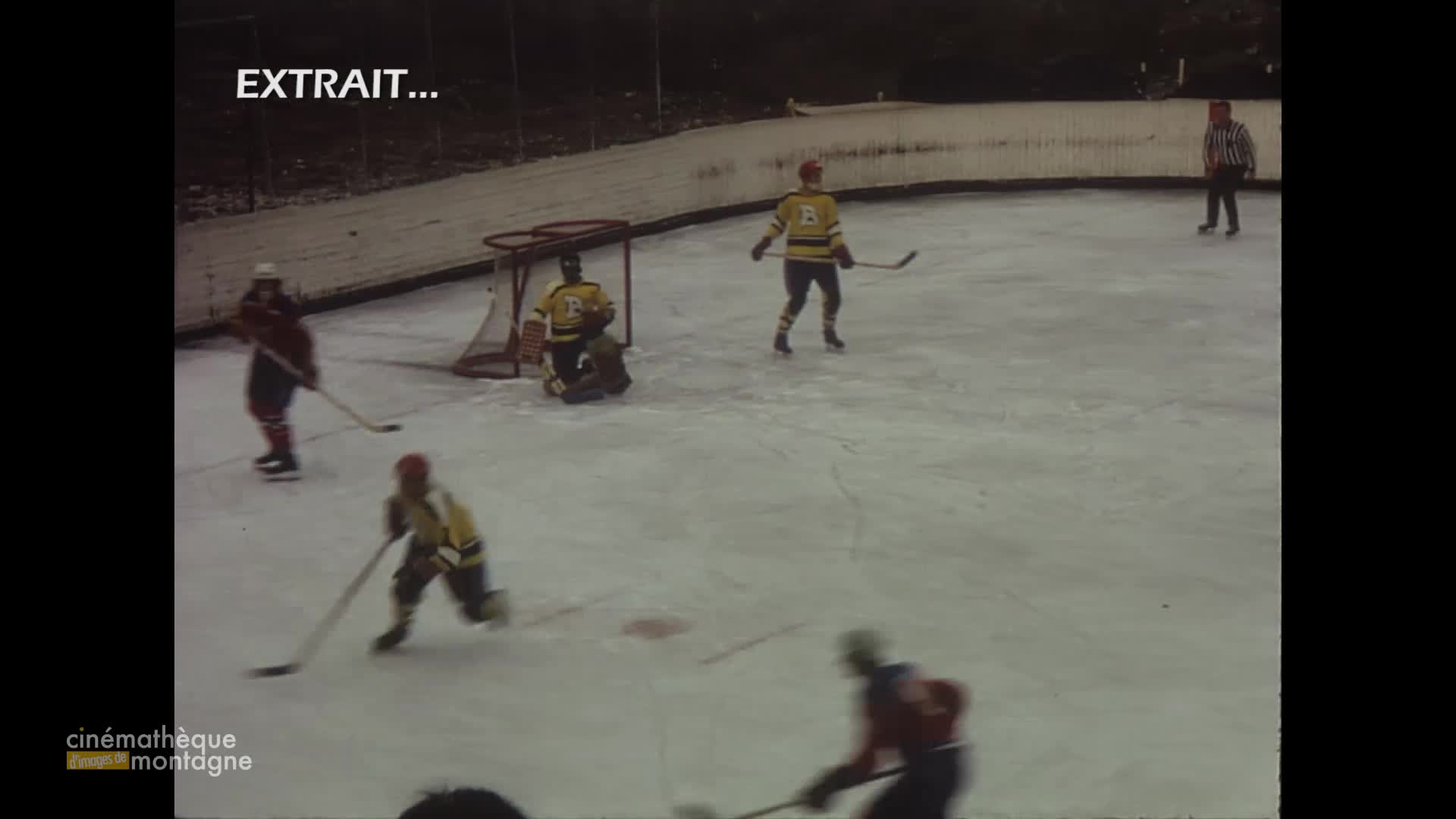 Hockey Chamonix-Briançon, novembre 1972