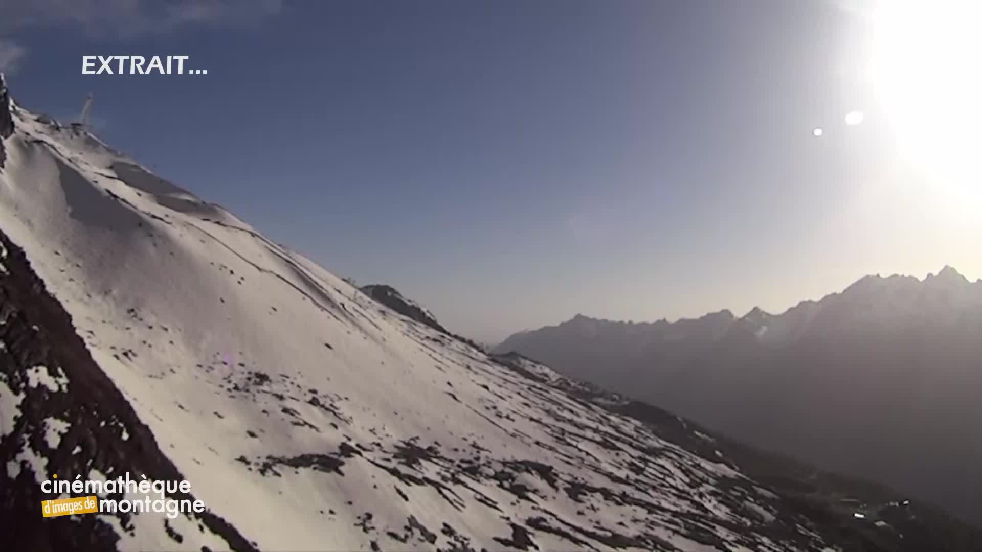 Vol au-dessus du mont Blanc
