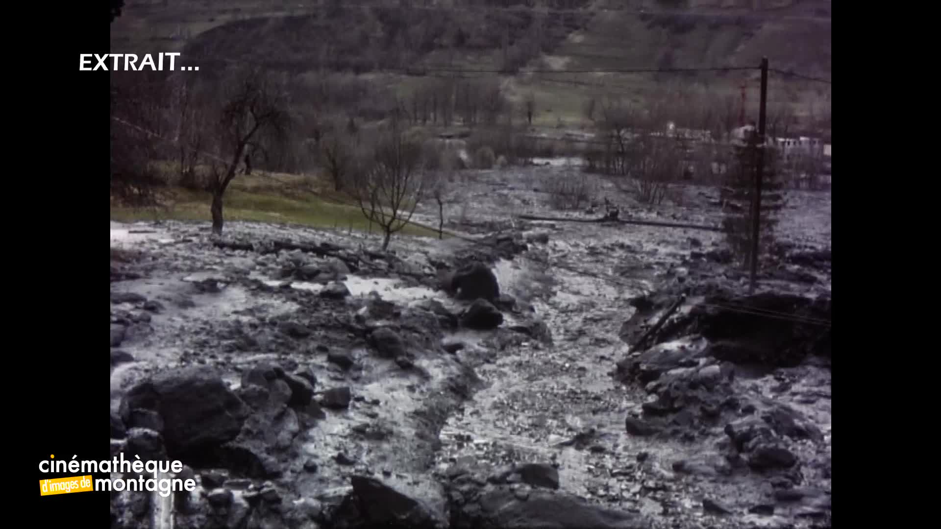 Crue du ruisseau de la Ravoire