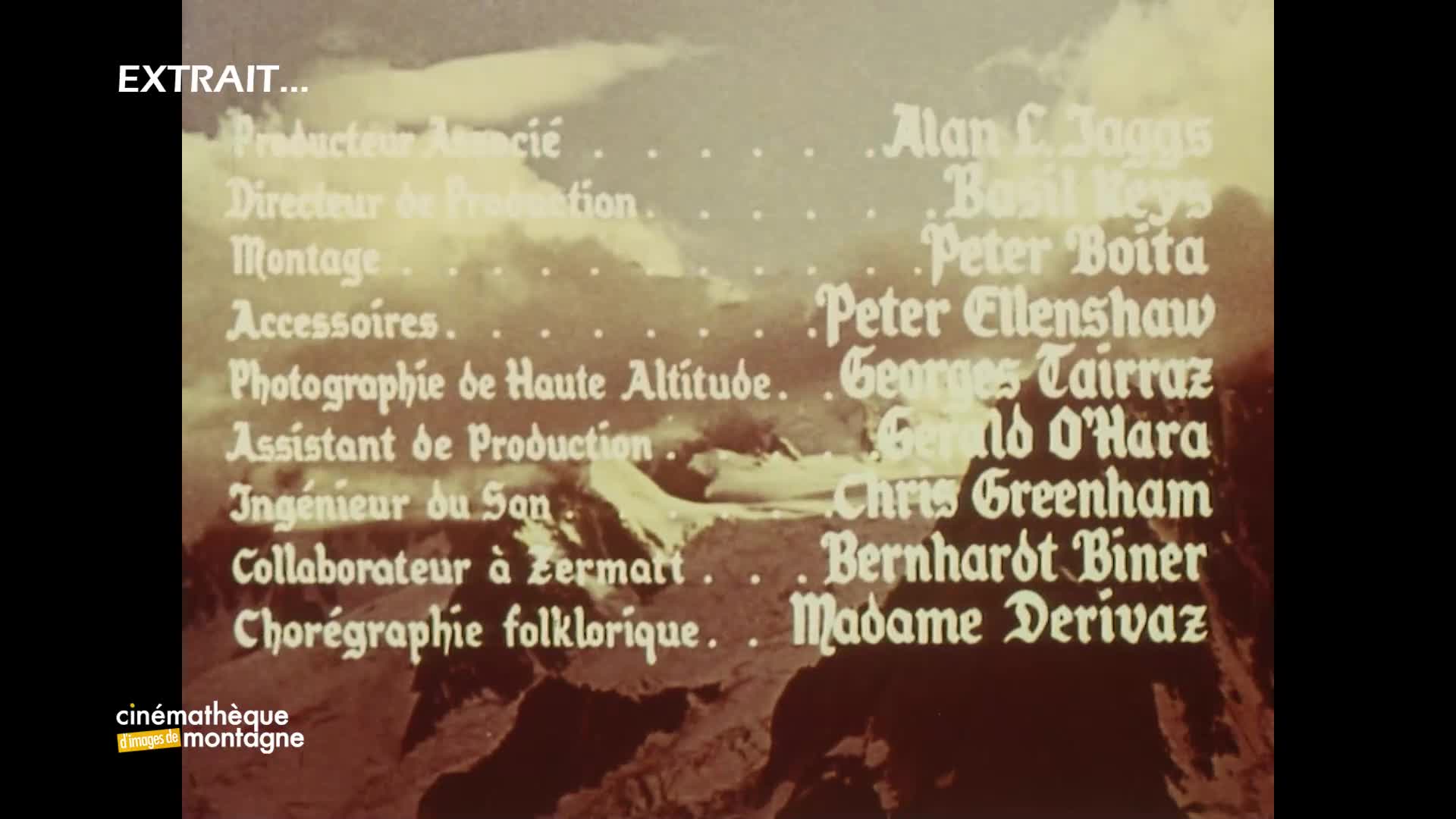 Le troisième homme sur la montagne